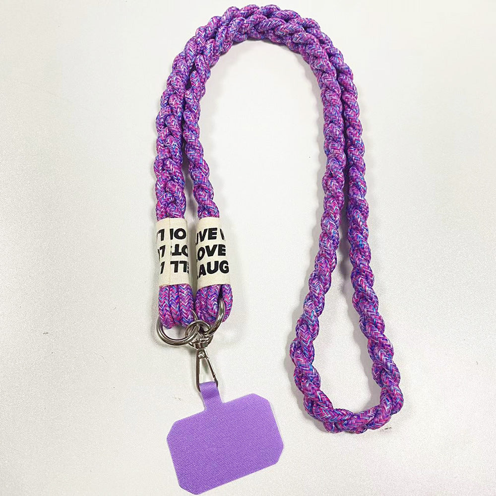 Three-strand Rope With Crossbody Lanyard