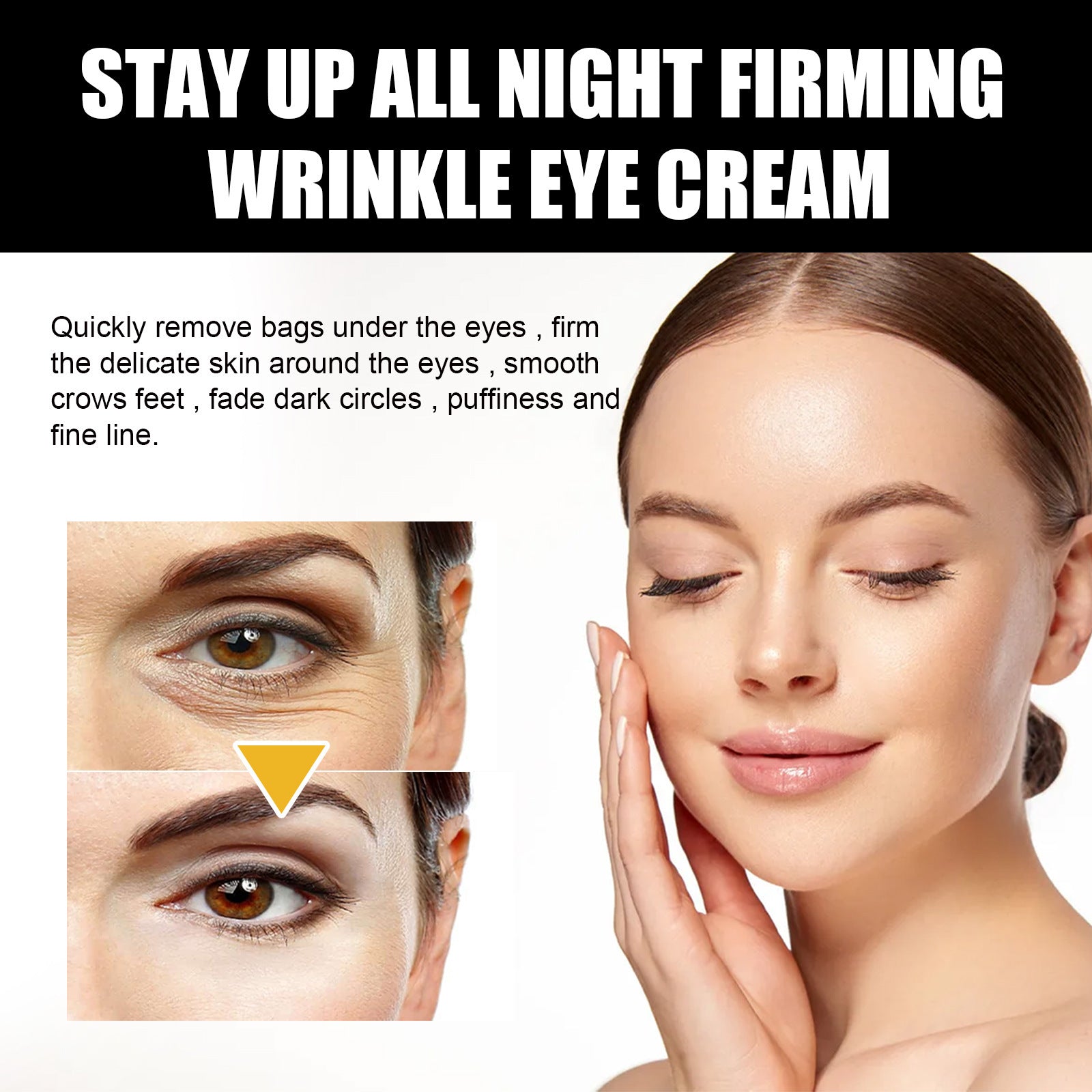 Eye Tightening Cream Fade Wrinkles Eye Bags Dark Circles