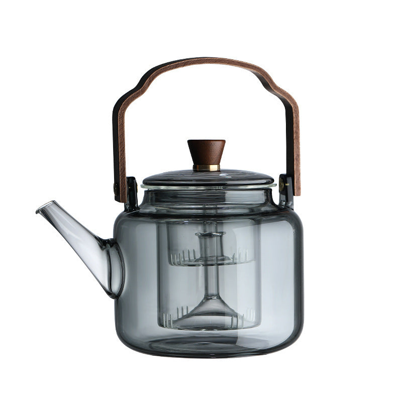 Borosilicate Glass Loop-handled Teapot Large Capacity Teapot Anti-cracking