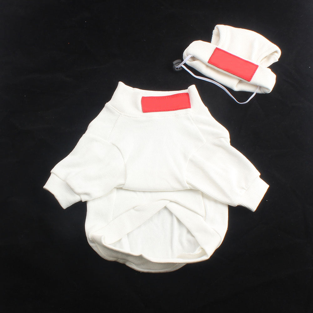 Pet Fashion Brand Pet Clothes Small And Medium-sized Dogs Teddy Bichon Jarre Aero Bull Dog Stretch Autumn And Winter Threaded Undershirt