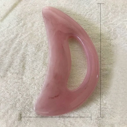 Jade Sheep Horn Facial Massage Scraping Tablets