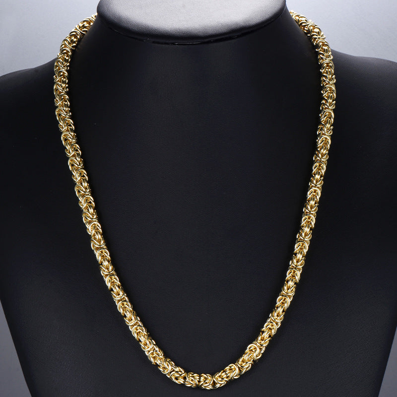 Hip Hop Ring Buckle Dominant Bracelet Accessories