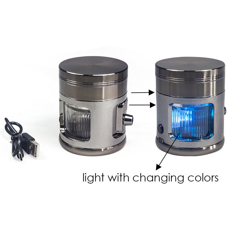 Side Large Sliding Door With Light Research Smoke Eliminator