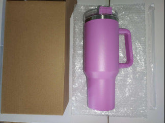 40oz Handle Ice Cream Vacuum Cup 304 Cup Cold Beer Cola Car