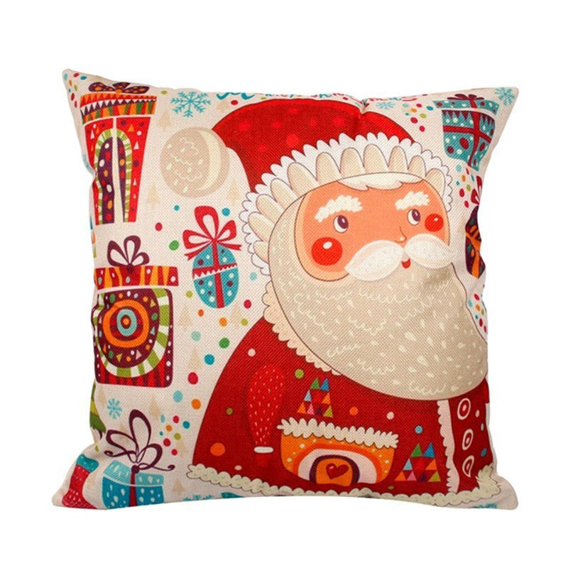 Christmas Hot-selling Home Sofa Office Creative Linen Pillowcase