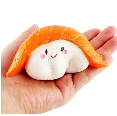 Visqueux Chat Hamburger Alimentaire Squishys   Anti Stress Jouets Boue   Presser Lente Hausse Jouet Amusant Soulager Le Stress Cadeau Soins