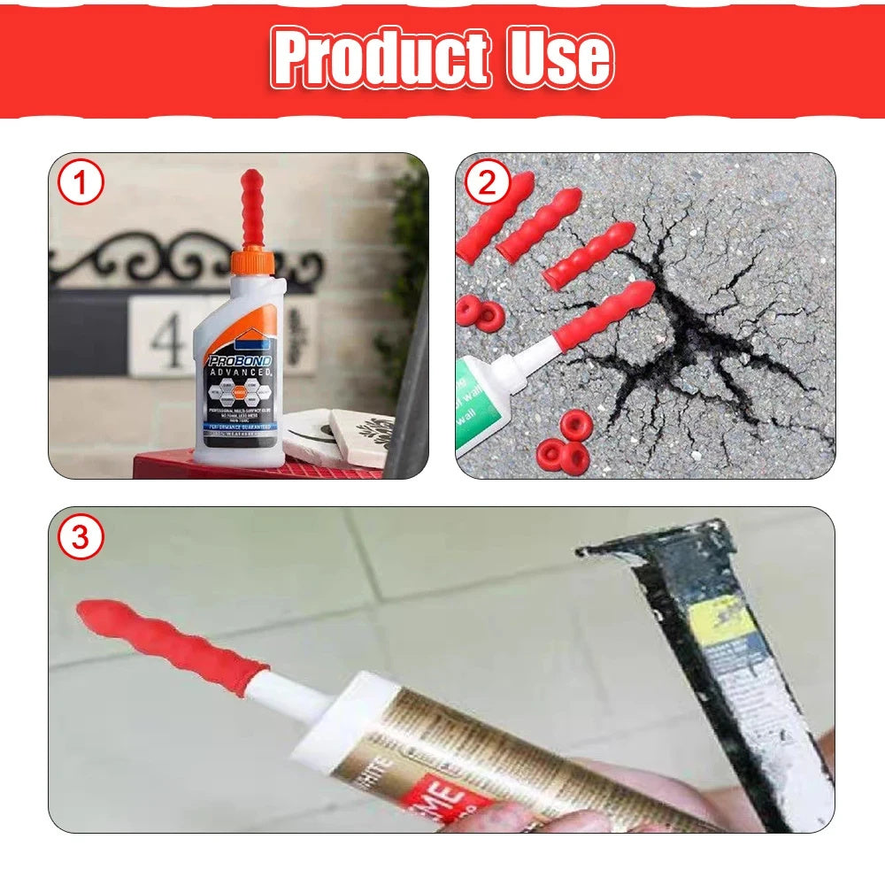 Silicon Sealant Pointed Protection Rubber Mouth Sealing Cap