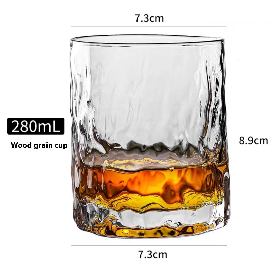 Whiskey Pure Drink Internet Celebrity Beer Brandy Glass Household High-end Classical Foreign Wine Bar Cup