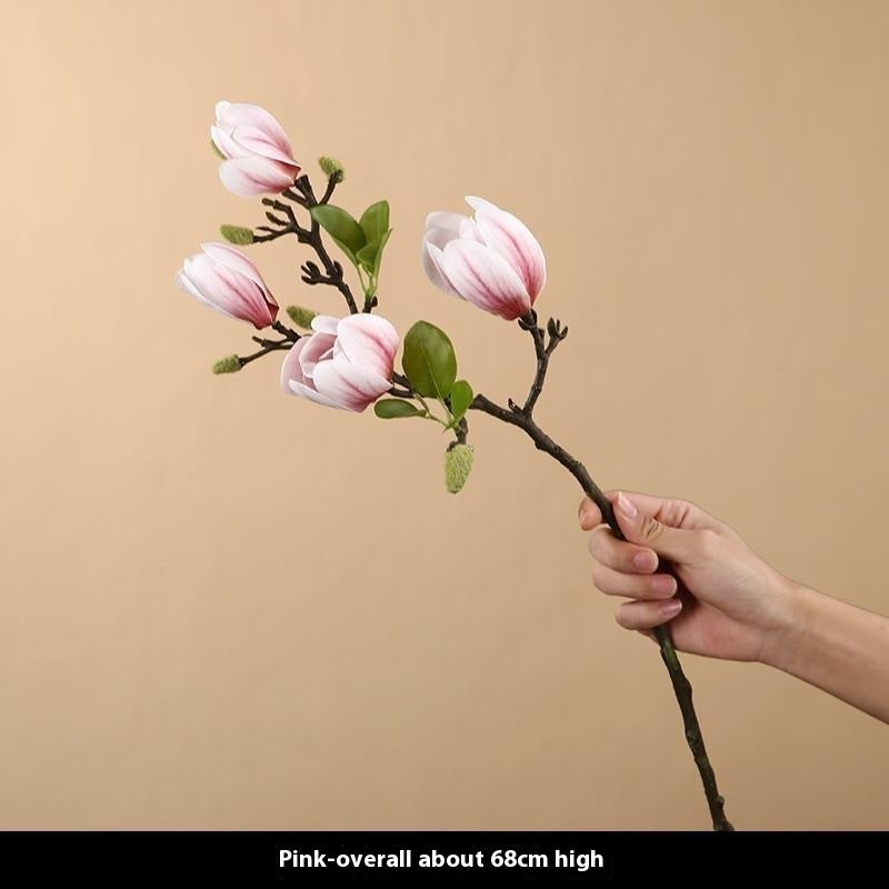 Magnolia Artificial Fake Flower Decoration