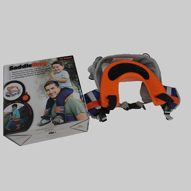 Children's Saddle Shoulder Strap Parent-child Outdoor Sports Back Stool