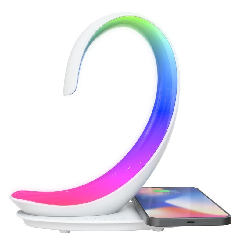 Desktop Wireless Charger & Bluetooth Speaker