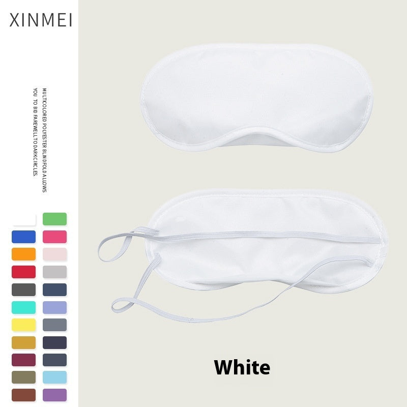Polyester Shading Eye Mask Aviation Gift Color Game Disposable Travel Eye Shield