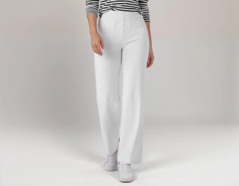 Women's Fashion Individual Casual Straight-leg Pants
