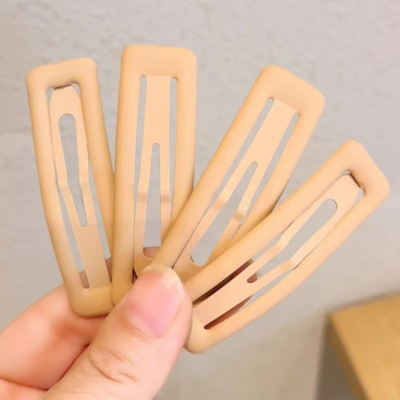 Simple Temperament Bangs Cropped Hair Clip Word Clip