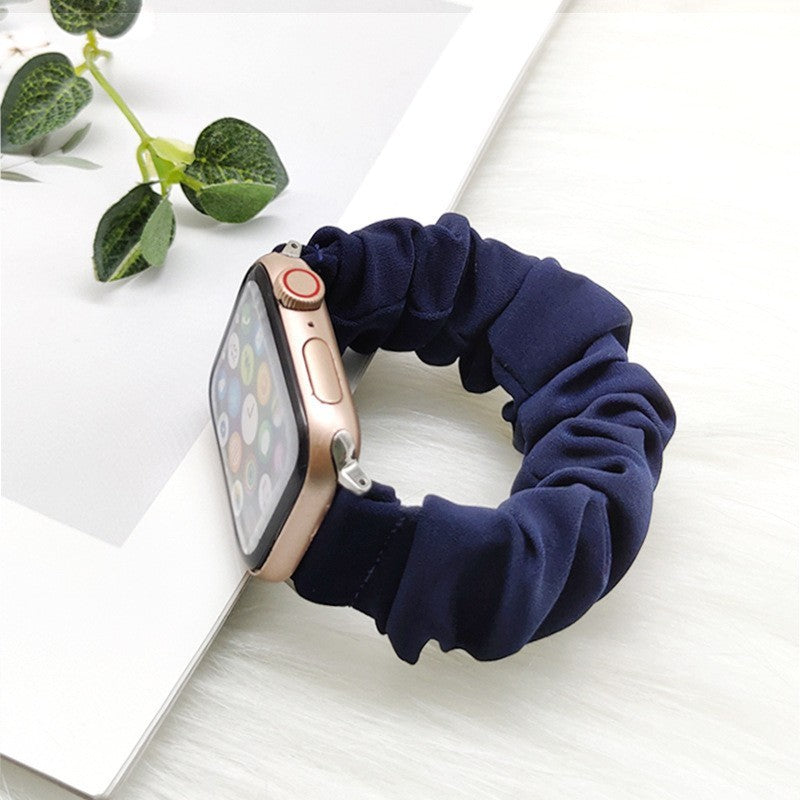 Scrunchie Watch With Pocket  Hidden Zipper Pocker