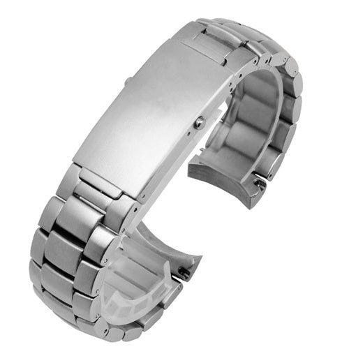Solid stainless steel watch band