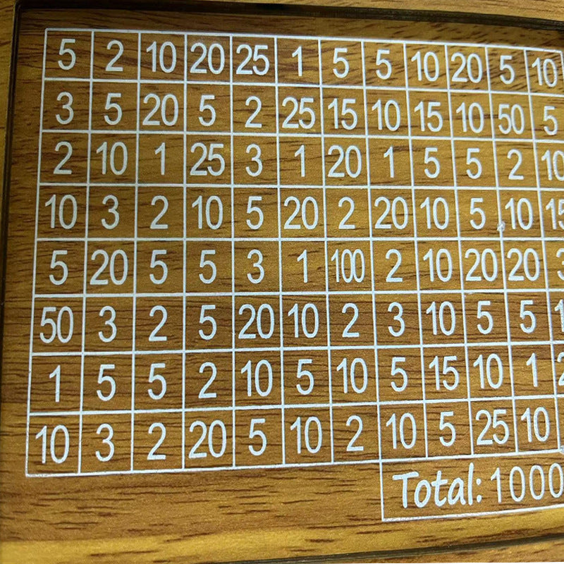 Home Counter Deposit Box Children's Gift Wood Crafts