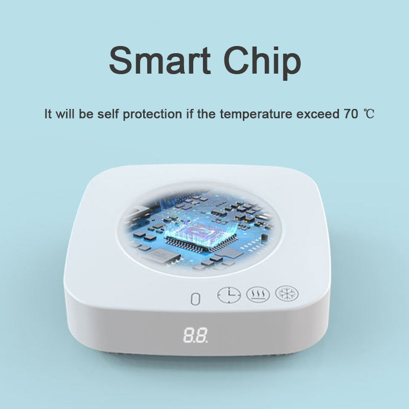 Intelligent heating cup and fast cooling cup