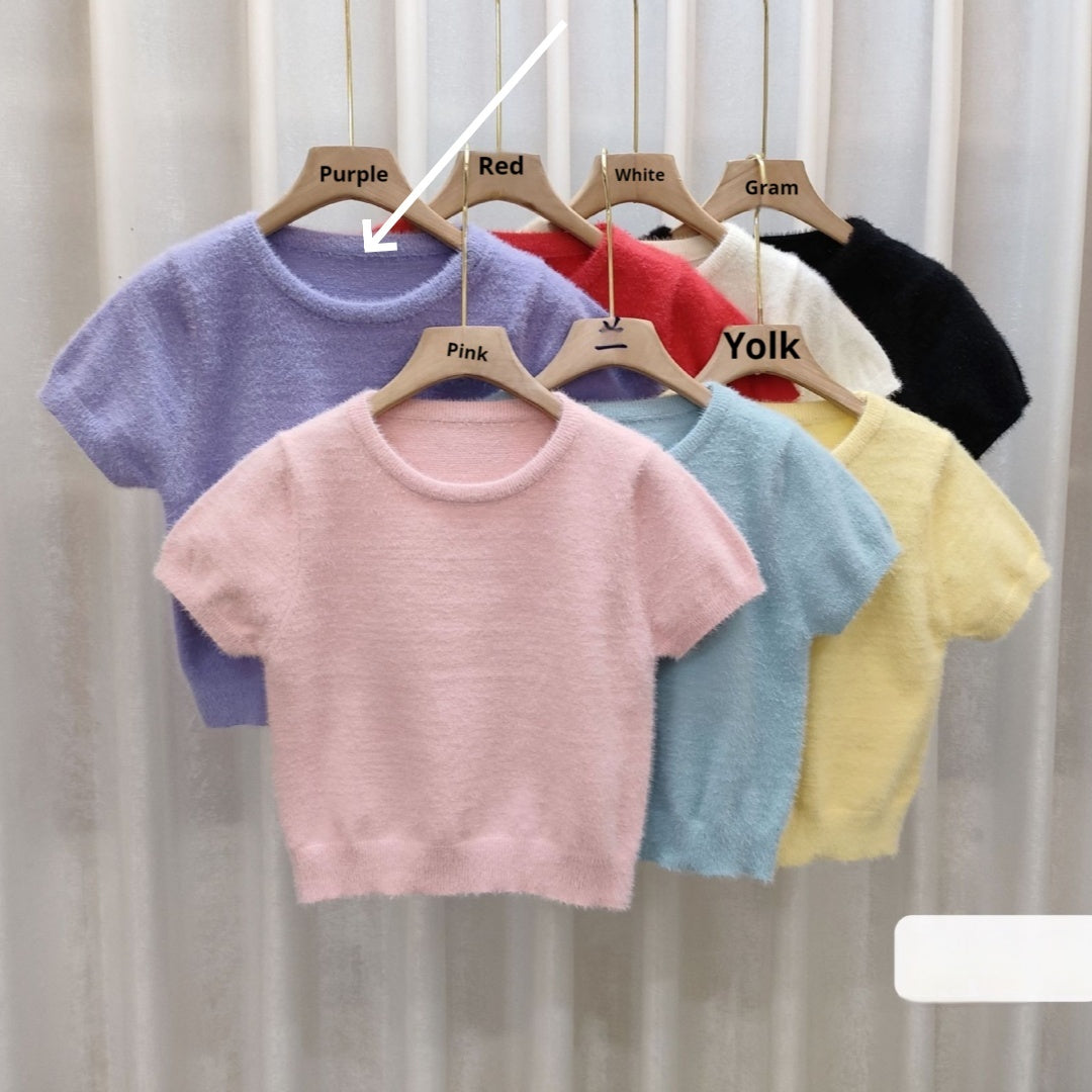 Short Sleeve Slim Fit Inner Wear Bottoming Shirt