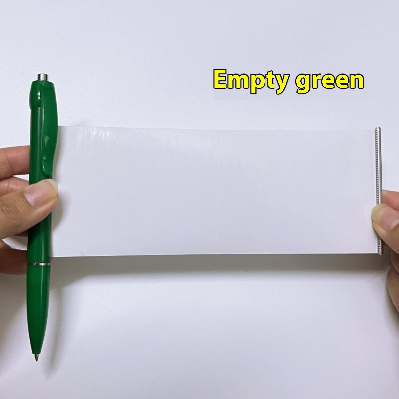 Blank Advertising Drawing Paper Multi-Color Student Brush Paper Pen