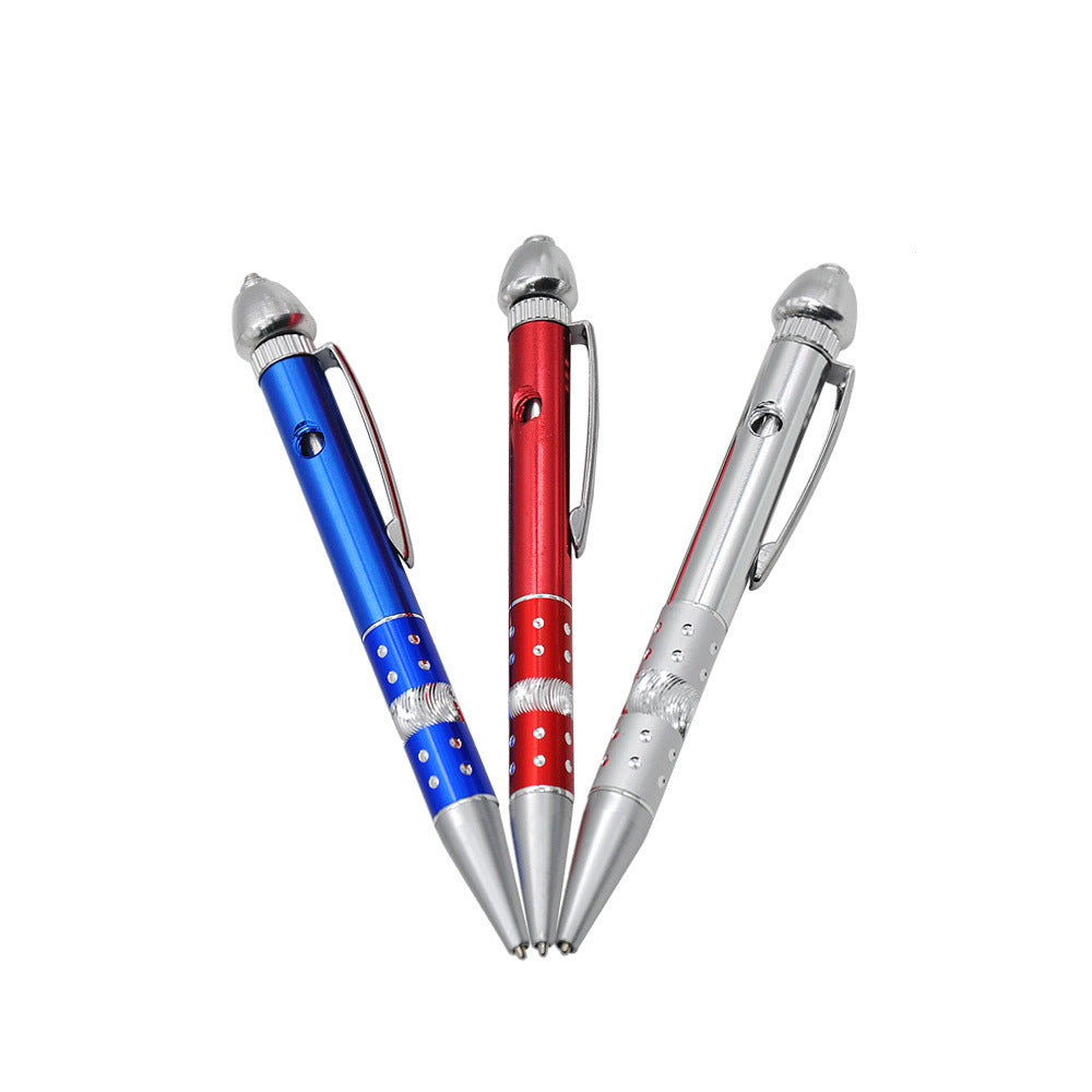 Metal Ball Point Pen Shape Pipe