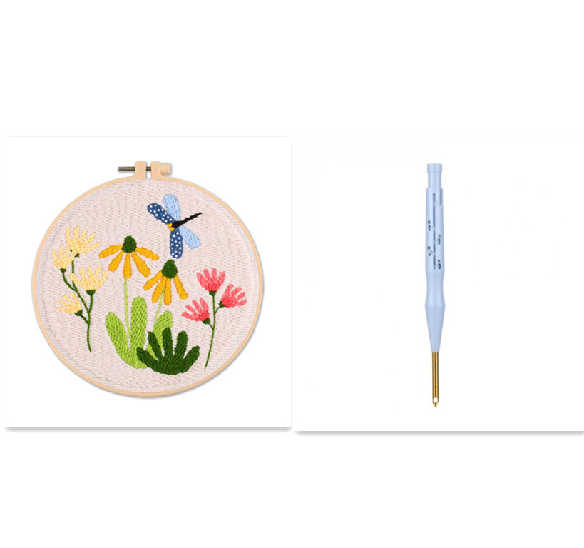 Handmade Embroidery Diy Poke Embroidery Material Package