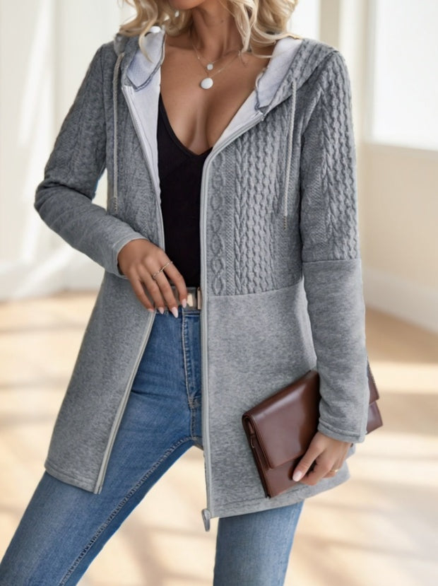 Ladies' Solid-colored Top Coat