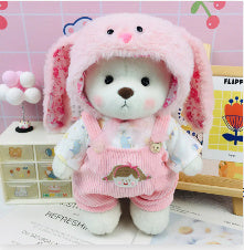 20CM Cotton Doll Costume Bear Clothes