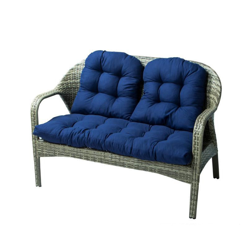 Household Fashion Personality Rattan Chair Cushion Three-piece Set