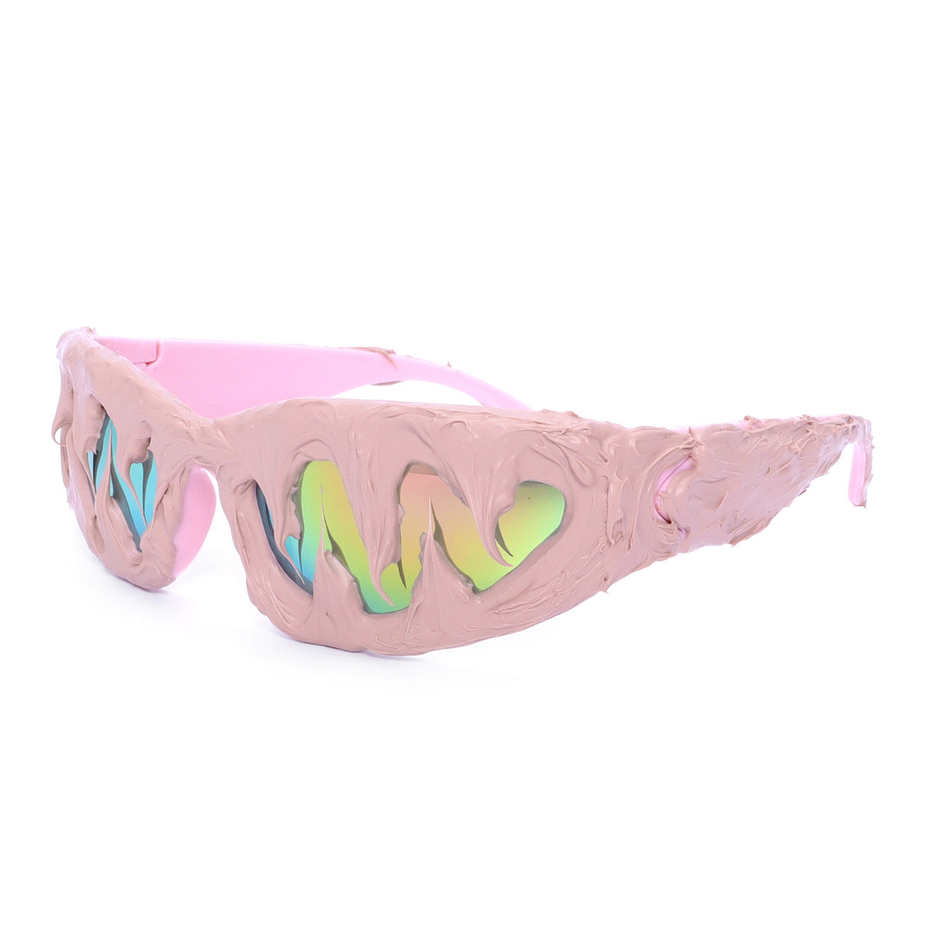 Men's And Women's Avant-garde Sunglasses Handmade Epoxy Resin