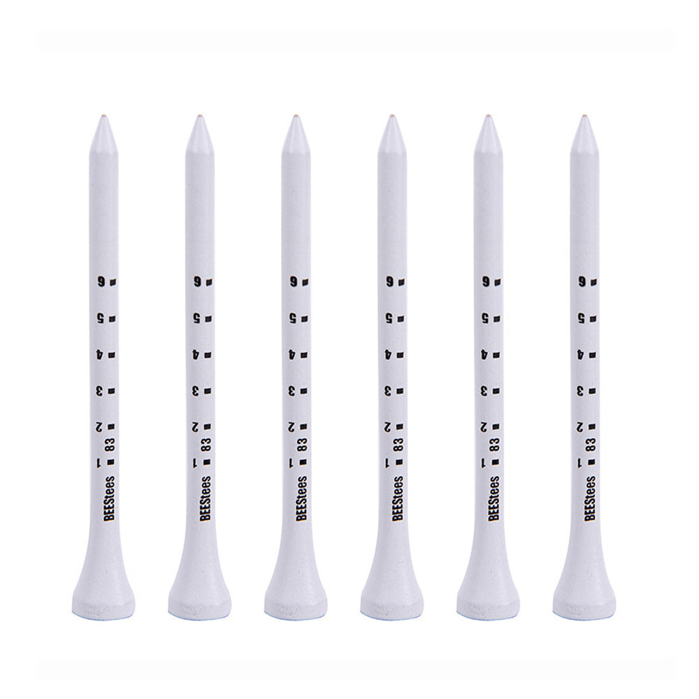 Golf Ball Nail Original Wooden Scale Ball Tee Golf Tee Printing Digital Scale