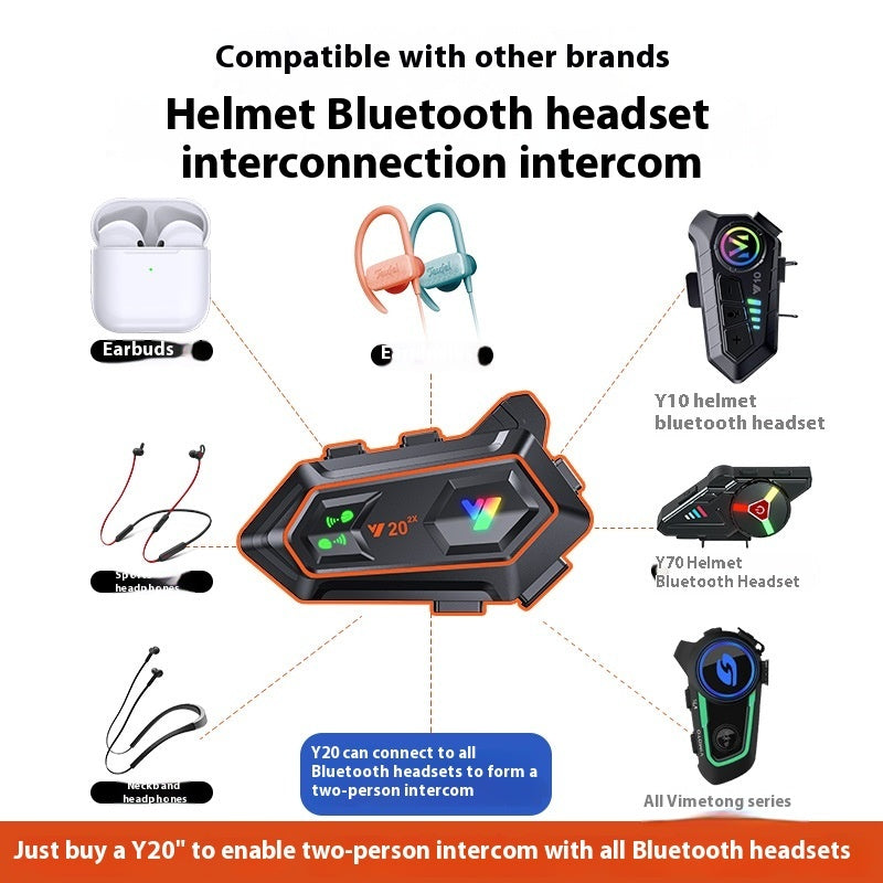 Motorcycle Helmet Communication System
