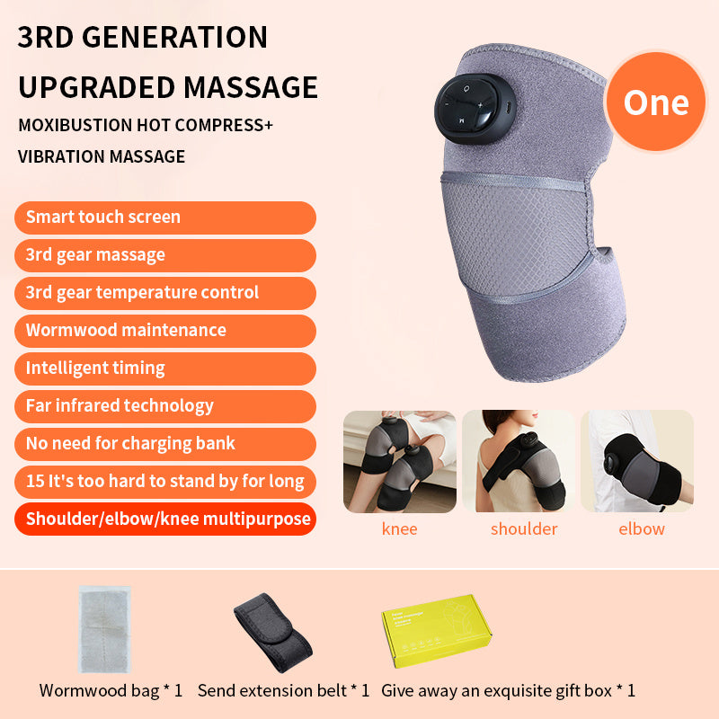 Knee Massager Heats Up And Keeps Warm