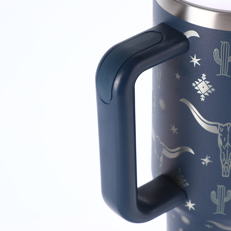 Stainless Steel With Straw Cup