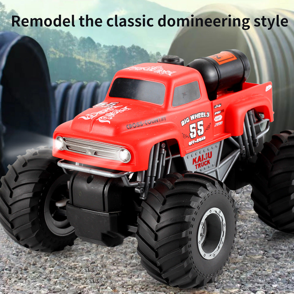 Children's Fashion Spray Off-road Vehicle Water Bullet Remote Control Car Toy