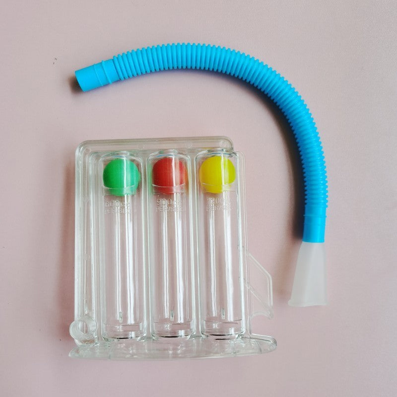 Breathing Trainer Three-ball Instrument Vital Capacity Training