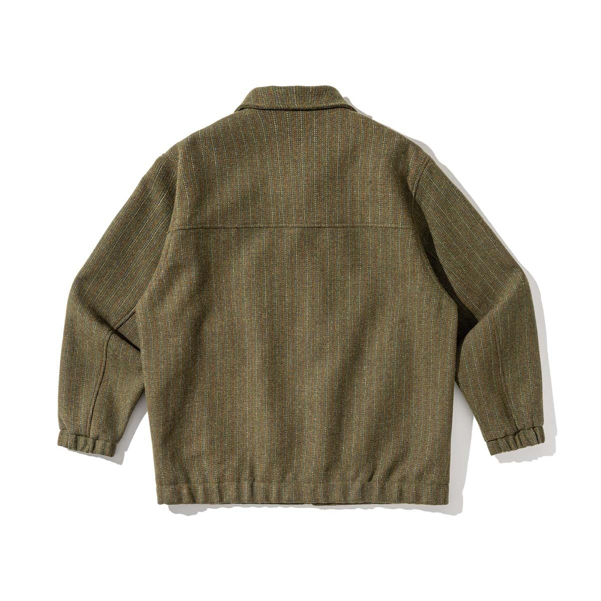 Coarse Denim Dark Stripe Casual Fashion Jacket