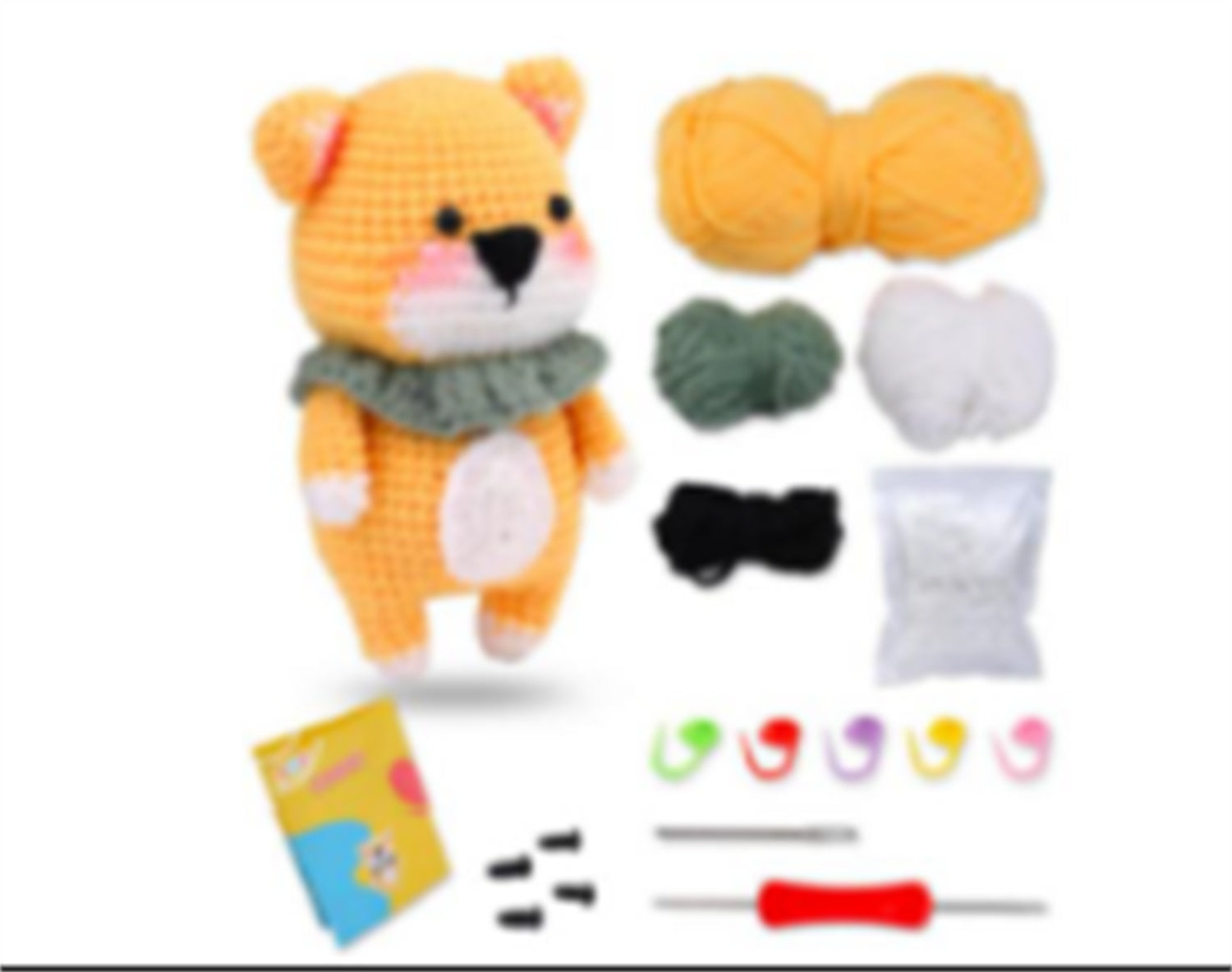 Fashion Simple Crochet Toy Set