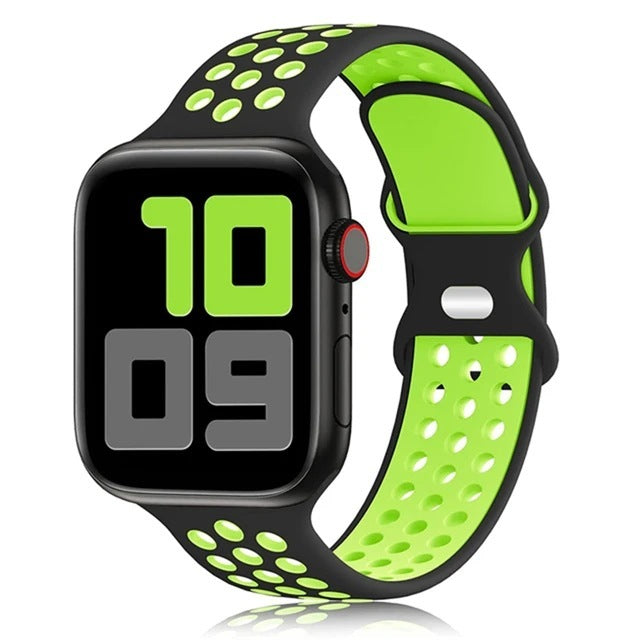 Sports Silicone Two-tone Replace Wristband