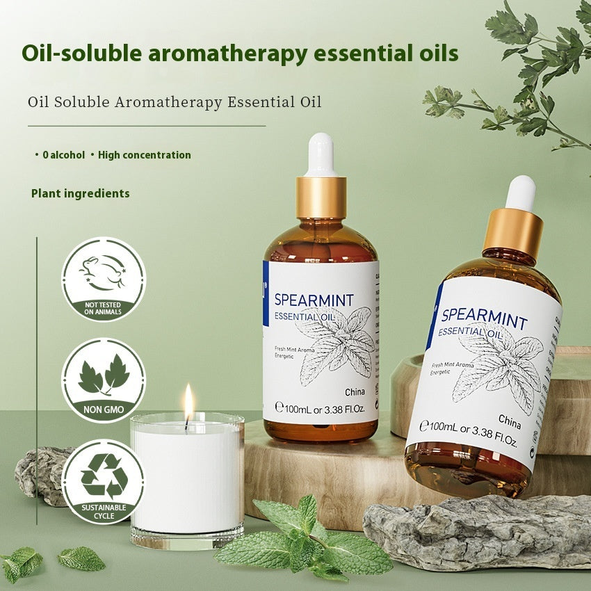 Spearmint Single Essential Oil Lasting Fragrance Oil Soluble