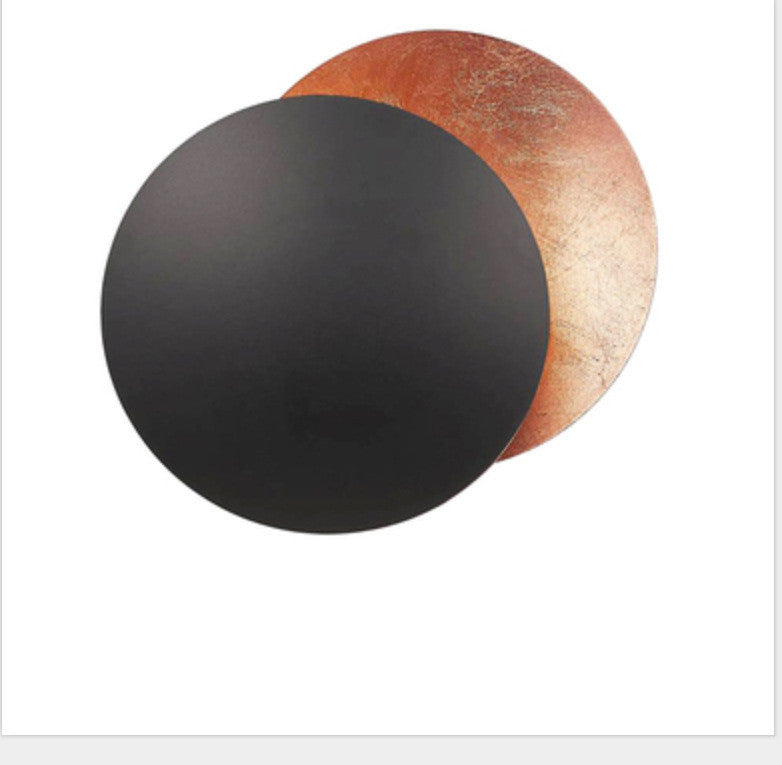 Nordic Designer Bedroom Bedside Lamp Post-modern Minimalist Living Room Entrance Aisle Corridor Background Wall Decoration