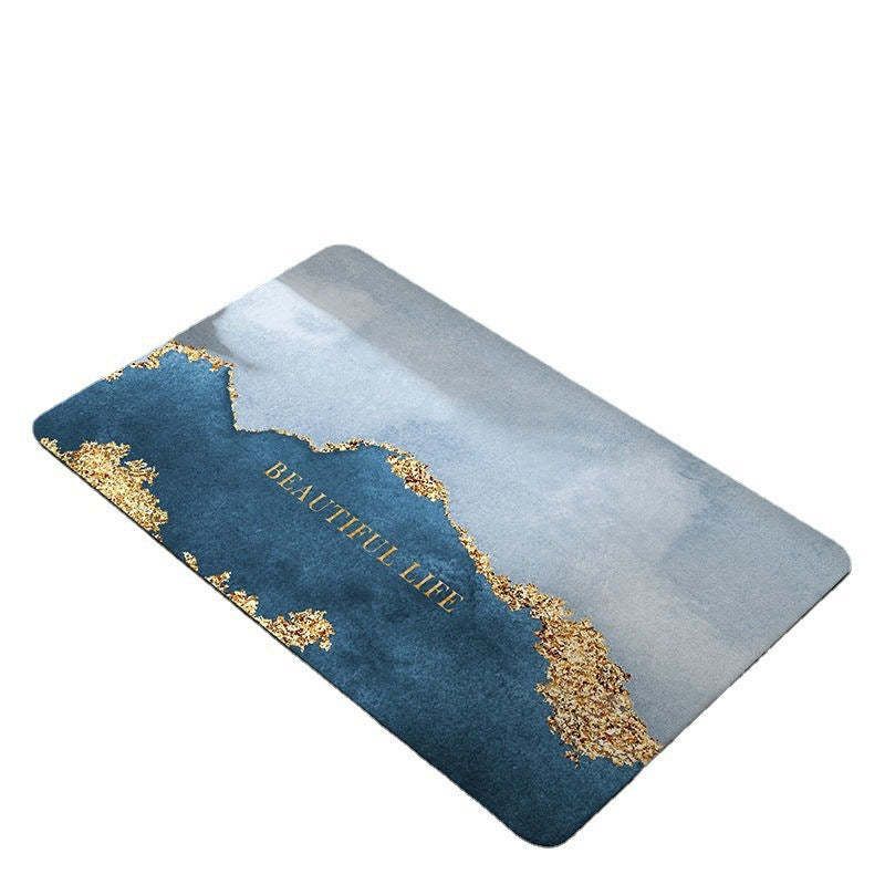 Diatom Ooze Bathroom Absorbent Non-slip Floor Mat