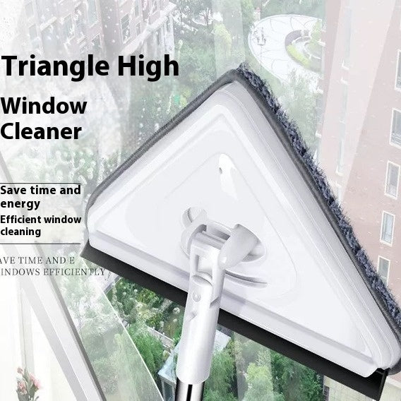 Lengthening Bar Large Household Triangle Mop Wiping Glass