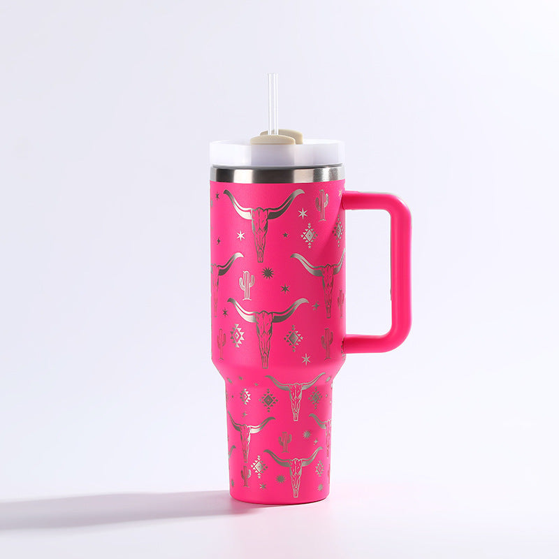 Stainless Steel With Straw Cup