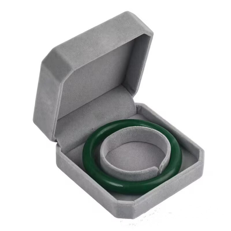 High-grade Flannel Jewelry Ornament Bangle Storage Box