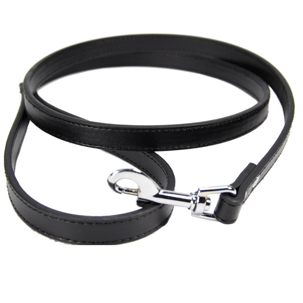 Pet Leash Cat PU Leather Dog Chain