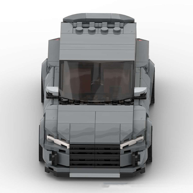 Building Block Sports Car Assembled Model Toy