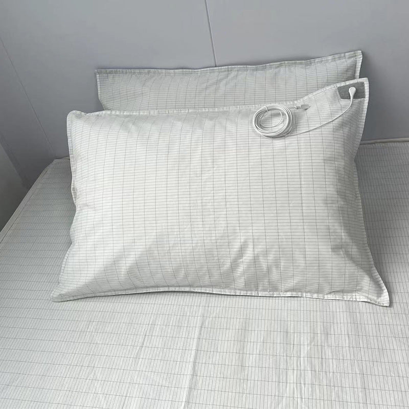 Grounding Gas Conductive Silver Fiber Pillowcase Cover