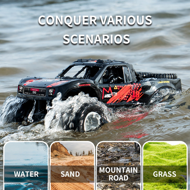 Waterproof Four-wheel Drive Stunt Remote Control Children's Toy Car