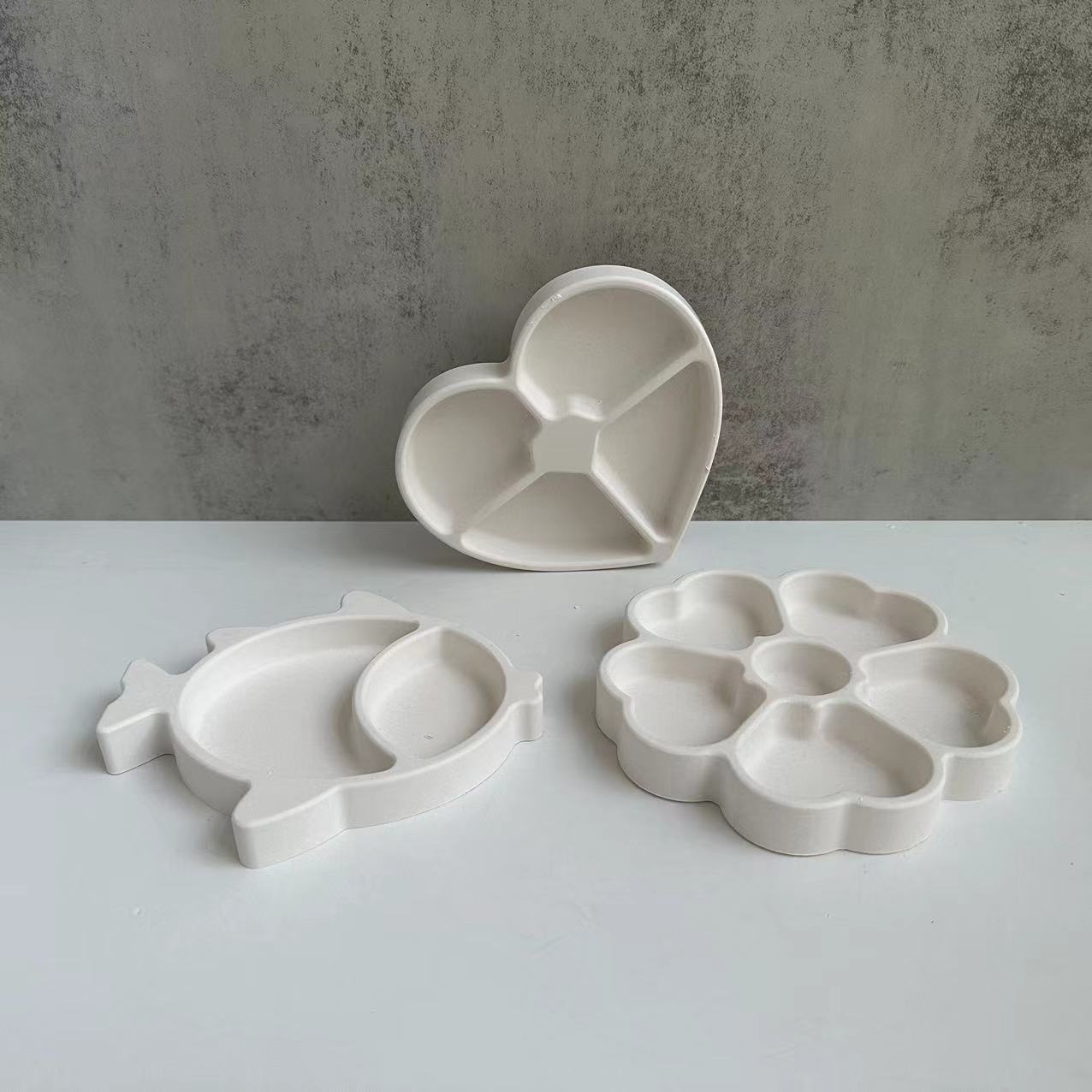 Tray Silicone Mold Gypsum Dish Epoxy Mold